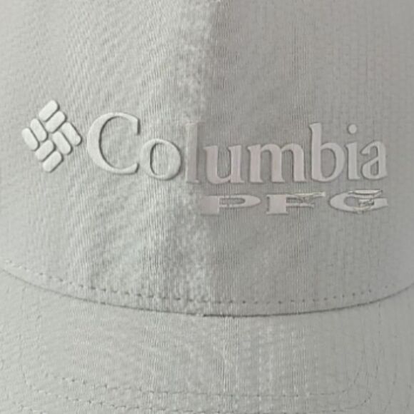 Columbia Mesh Trucker Hat PFG Performance Fishing Cap Gray Adjustable Unisex - Picture 2 of 11